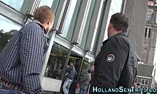 उच्च गुणवत्ता वाले वीडियो में डच वेश्याओं का मुंह वीर्य से भरा हुआ है।