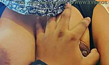 Brasiliansk babe med stora bröst njuter av hemmagjord sex med sin man