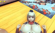 Se animeret Hentai-par nyde hjemmelavet sex i 3D