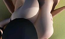 Mira un video animado de una chica con grandes pechos siendo corrida en una piscina - Hentai 3d