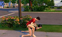 Genç Sims 4 kızı prezervatifle yaramaz oluyor