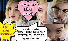 Молодая видеоблогерша Лекси Лор делится скрепами и грязными разговорами в глубоком минете