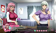 Udforsk anime-pornoens verden med Futa Fix Futanari Hentai Game Play i Episode 5