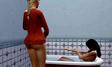 Sims 4 girls night - Parodija s prijatelji