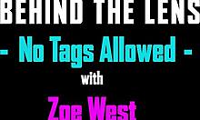 Zoe West forró fehérneműjét és amatőr képességeit mutatja be