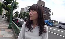 Нампа, японская жена-любительница, испытывает настоящий кремпай без прикрытия