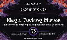 Femdom masturbatie met een magische spiegel en erotische audio voor vrouwen