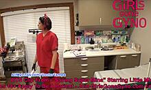 Otthoni videó az ázsiai barátnő puncijáról, amint kórházban vizsgálják
